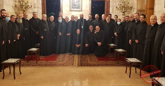 Read more about the article العائد من روما بإحتفال رهباني