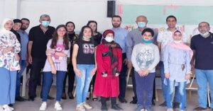 Read more about the article ثانوية رمال في الدوير افتتحت مرسمها الفني