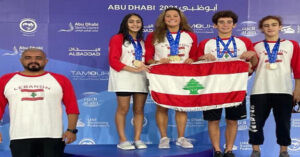 Read more about the article ميداليات لبنانية في السباحة العربية