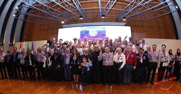 Read more about the article الاتّحاد الكشفيّ العربي واللبناني يكرّم الأب اسكندر شهوان