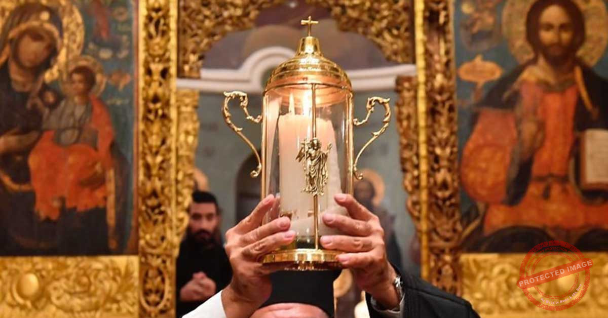 Read more about the article شعلة النور المقدس في لبنان