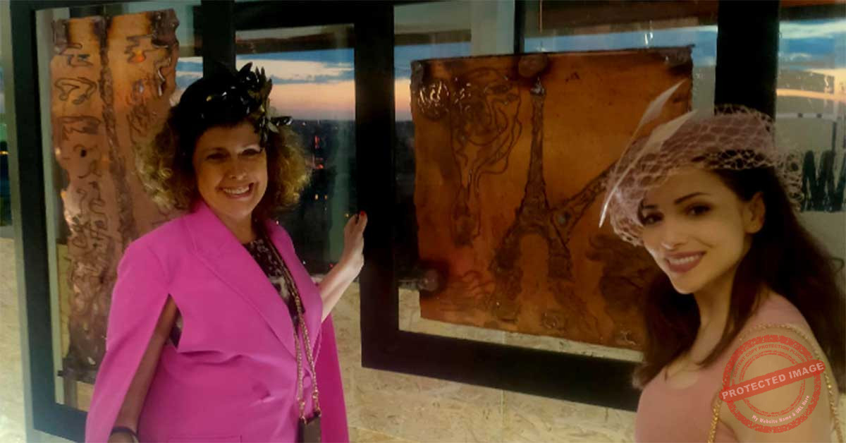 Read more about the article لبنانيّة وحدث تاريخي في برج ايفيل