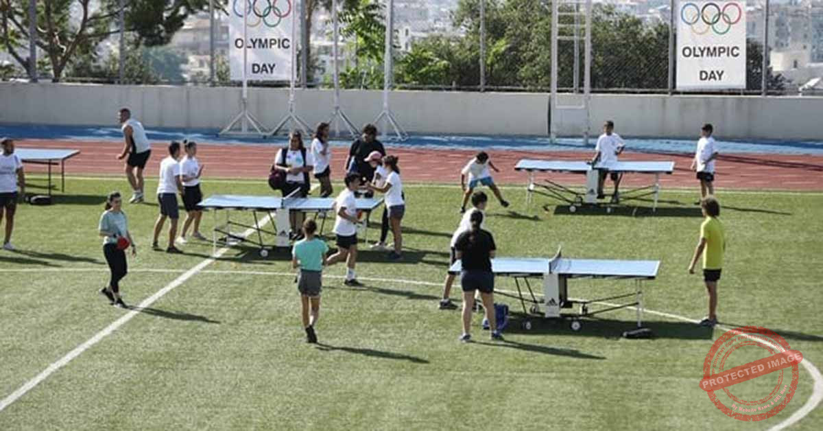 Read more about the article اليوم الأولمبي العالمي على ملعب الجامعة الأنطونية