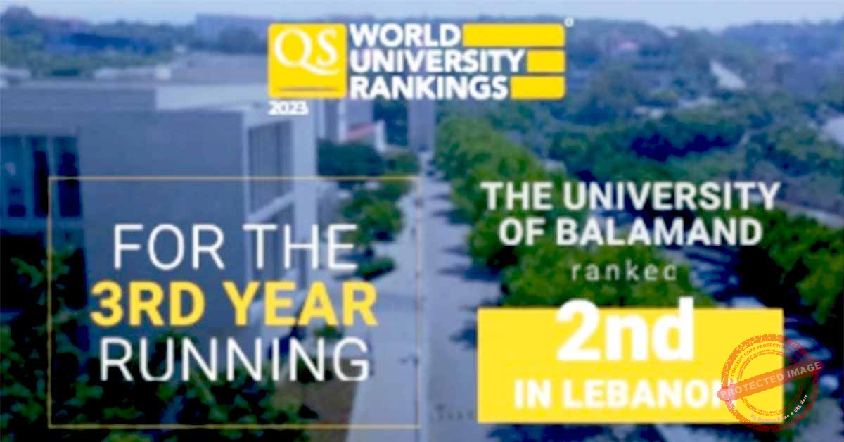 Read more about the article المرتبة 2 للبلمند للسنة الثالثة على التوالي