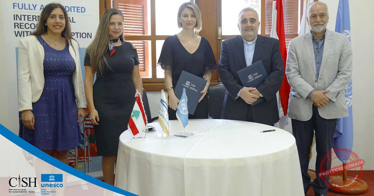 Read more about the article مذكرة تفاهم بين CISH-UNESCO Byblos و NDU