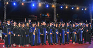 Read more about the article جامعة الروح القدس احتفلت بتخريج “دفعة التغيير” من طلّابها