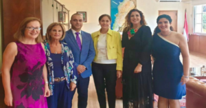 Read more about the article زيارة الى المديرة العامة للتعليم المهني والتقني