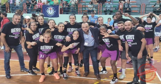 Read more about the article سيدات بيروت احتفظن ببطولة النوادي العربية لكرة السلة