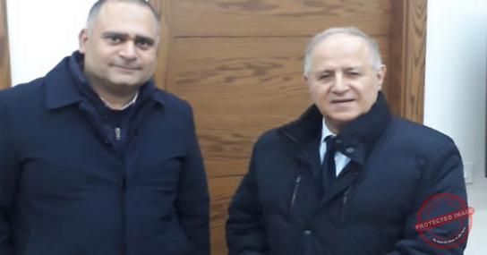 Read more about the article مسعد التقى رئيس جامعة اليسوعية