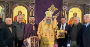 Read more about the article الصوري ترأس قداس احد المرفع في كنيسة مار جاورجيوس