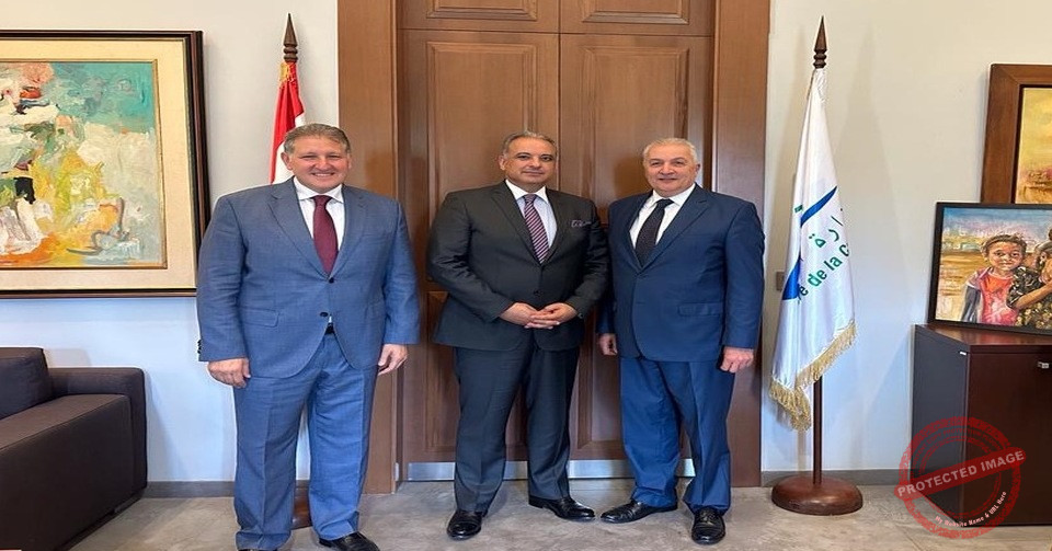 Read more about the article المرتضى بحث مع رئيس بلدية الباروك في سبل التعاون