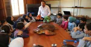 Read more about the article محمية شاطئ صور استضافت طلاب مدارس صور