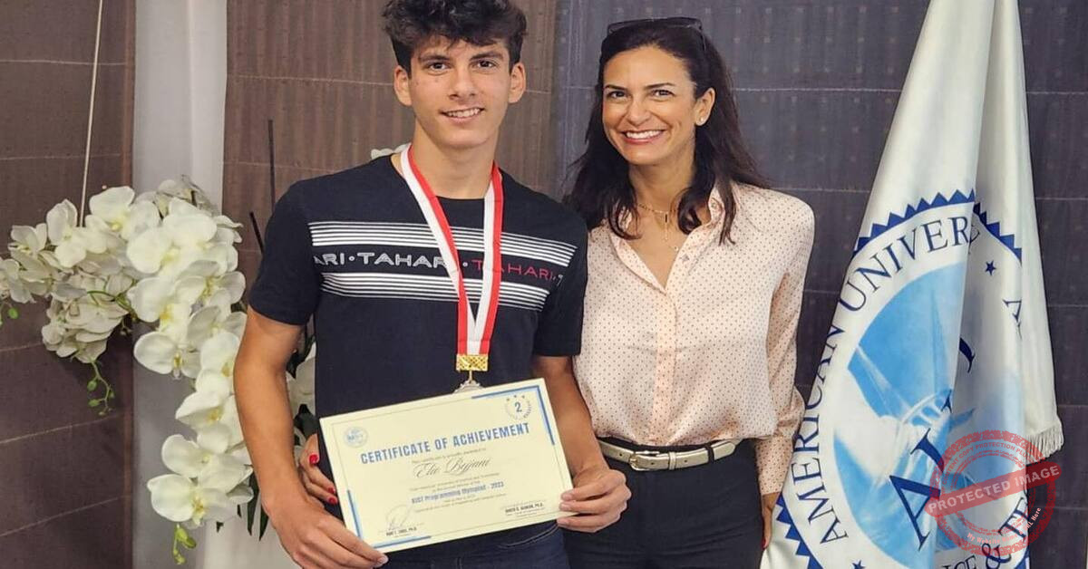 Read more about the article فوز لطالب في مدرسة الأنطونية الدولية عجلتون