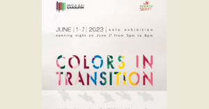 Read more about the article جمعية REBIRTH تنظم معرض COLORS IN TRANSITION