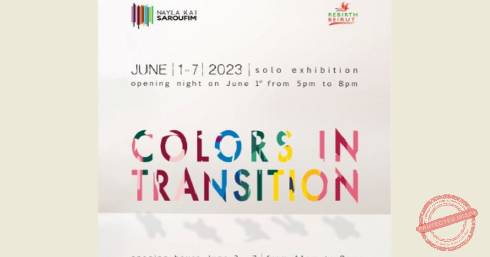 Read more about the article جمعية REBIRTH تنظم معرض COLORS IN TRANSITION