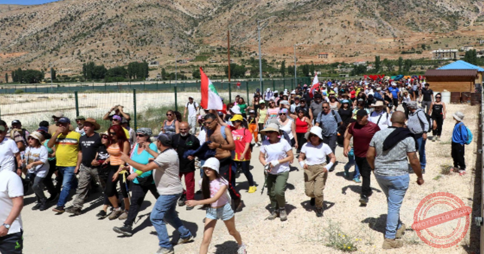 Read more about the article نمشي من أجل السلام أطلقت مسيرها البيئي