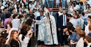 Read more about the article الرّاعي مجدّدًا تكريس لبنان والشّرق لقلبي يسوع ومريم