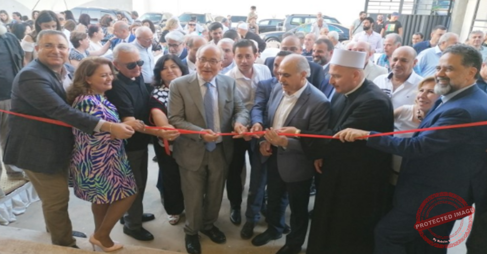 Read more about the article الحلبي دشن 3 مدارس رسمية في راس المتن