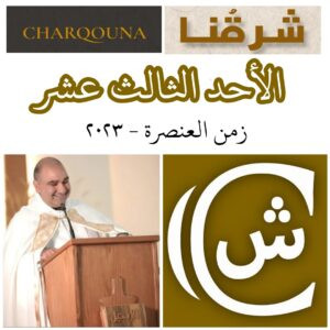 Read more about the article الأحد الثالث عشر من زمن العنصرة