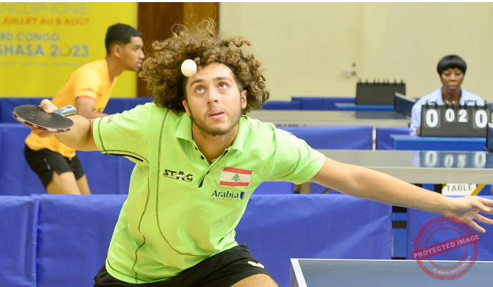 Read more about the article برونزية للبنان في كرة الطاولة بالالعاب الفرنكوفونية