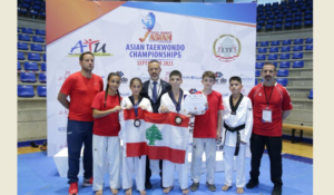 Read more about the article فضية وبرونزية لفتيان لبنان في بطولة آسيا بالتايكواندو