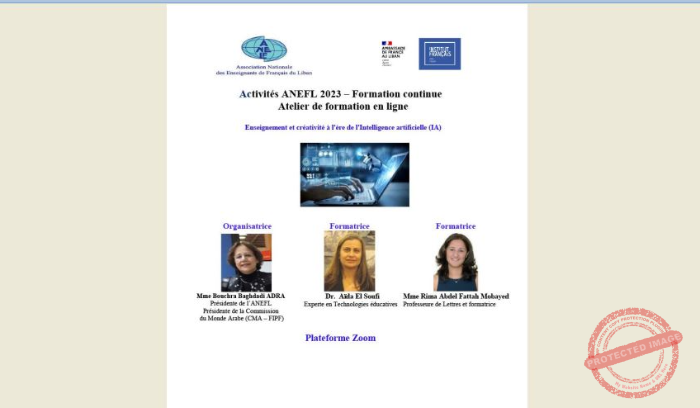 Read more about the article ورشة عمل تدريبية حول موضوع التعليم والأبداع