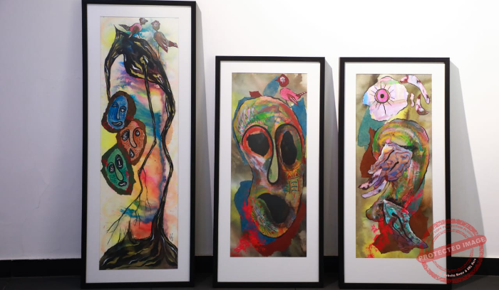 Read more about the article معرض لوحات في المدرسة اللبنانية الالمانية