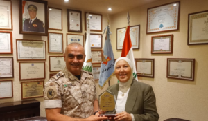 Read more about the article جامعة AUT أحيت ذكرى الاستقلال في ثكنة الفوج المجوقل في غوسطا