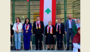 Read more about the article ثانوية الراهبات الانطونيات في النبطية احتفلت بالاستقلال