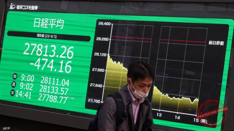 Read more about the article أسهم اليابان تنهي مكاسب 3 أيام