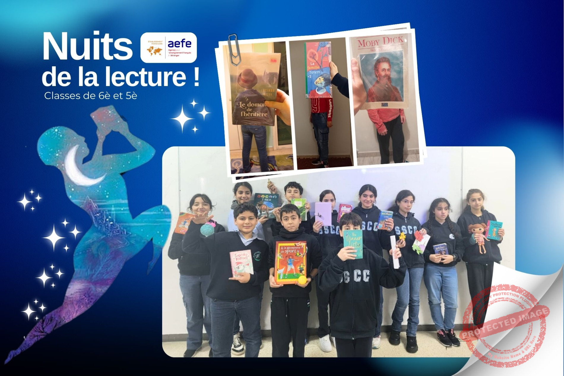Read more about the article Nuits de la lecture en 6è/5è