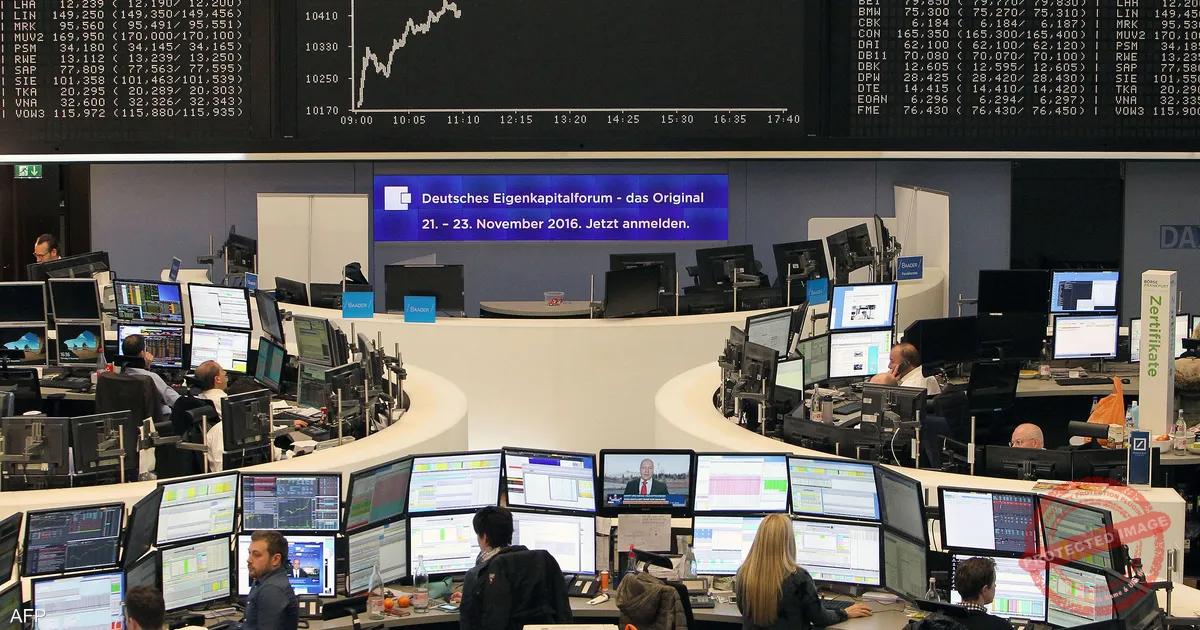 Read more about the article تراجع الأسهم الأوروبية