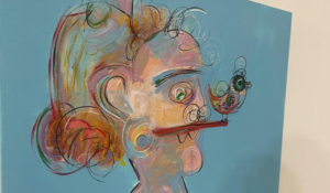 Read more about the article “همسات الهوس” بريشة ميشلين نهرا في الجميزة