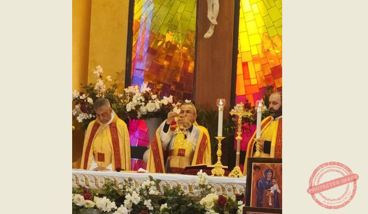 Read more about the article “كاريتاس” احتفلت بعيد شفيعها يعقوب الكبوشي