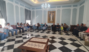 Read more about the article مؤتمر صحافي في مطرانية سيدة النجاة – زحلة