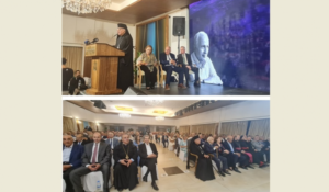 Read more about the article إزاحة الستار عن تمثال رائد الأدب المسرحي الجاد أنطوان معلوف في زحلة