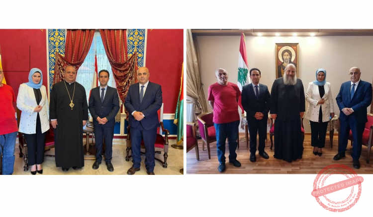 Read more about the article اتحاد الكتّاب اللبنانيين جال على فاعليات زحلة الروحية