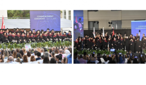 Read more about the article جامعة القديس جاورجيوس في بيروت تحتفل بتخريج الدفعة الأولى من طلابها