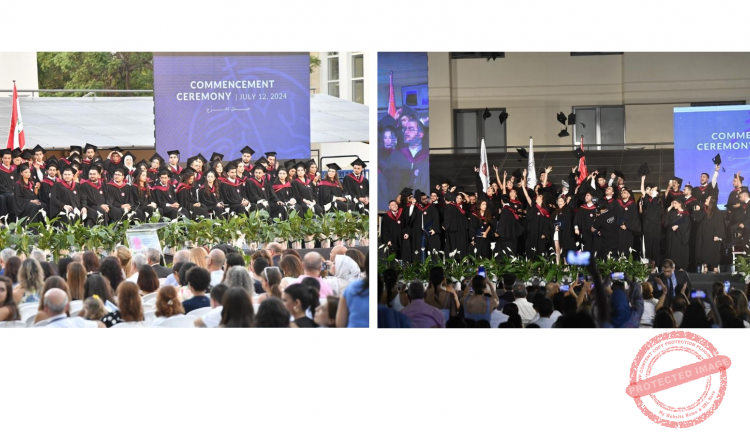 Read more about the article جامعة القديس جاورجيوس في بيروت تحتفل بتخريج الدفعة الأولى من طلابها