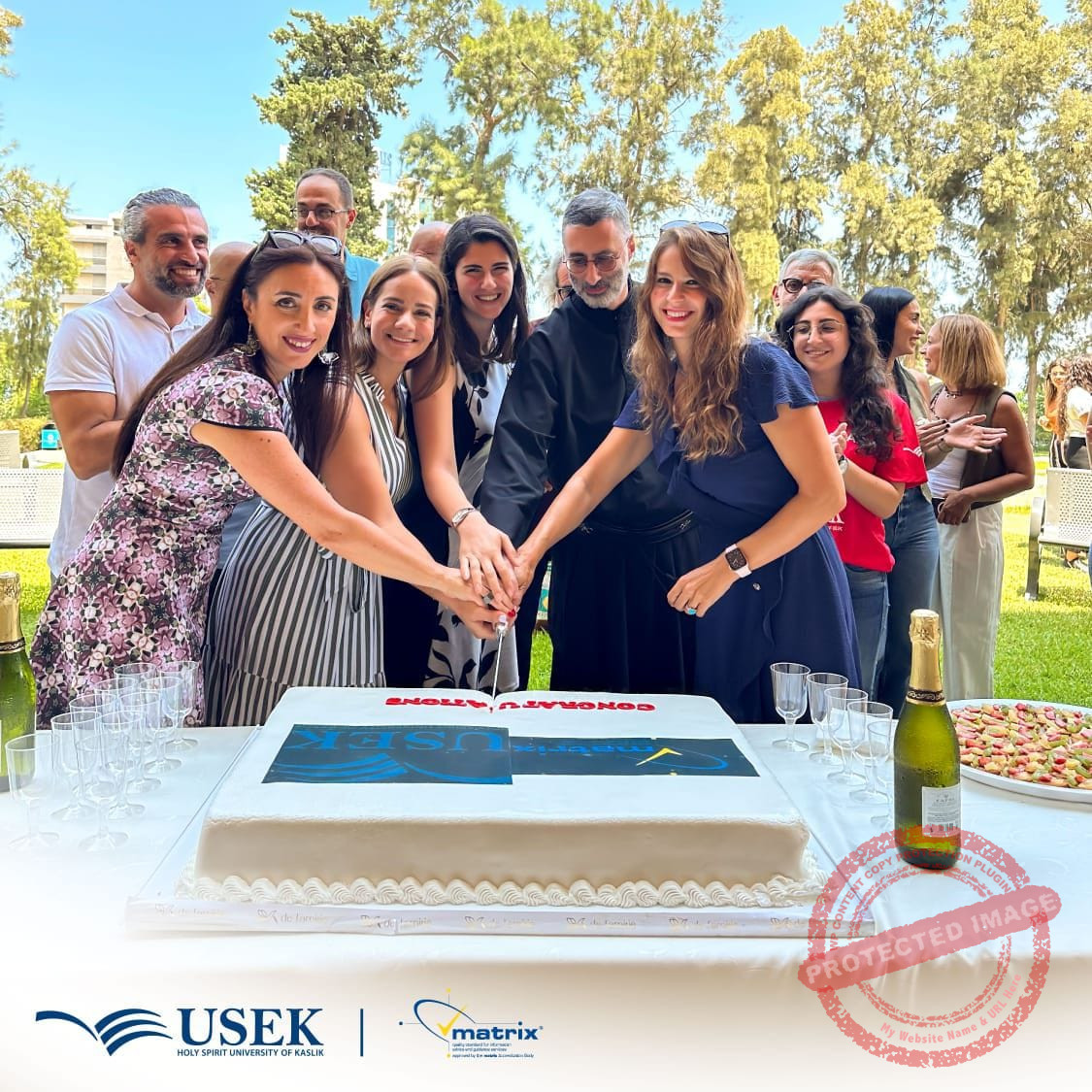 Read more about the article جامعة الروح القدس تحتفل بتجديد اعتماد ماتريكس