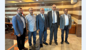 Read more about the article الحلبي تابع مع زواره شؤونا تربوية