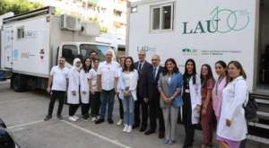 Read more about the article مهمات إغاثية طارئة للعيادات المتنقلة للجامعة اللبنانية الأميركية