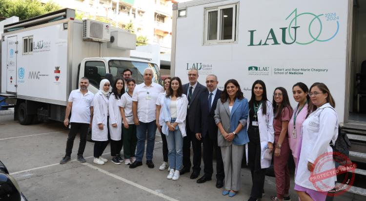 You are currently viewing مهمات إغاثية طارئة للعيادات المتنقلة للجامعة اللبنانية الأميركية