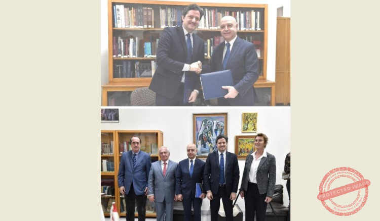 Read more about the article وزير الإعلام وقّع مذكرة تفاهم مع جامعة هايكازيان