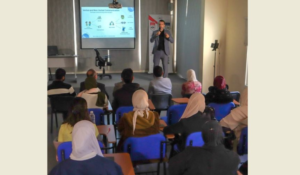 Read more about the article محاضرة في الجامعة الأميركية للتكنولوجيا– عكار: من الإدارة إلى القيادة