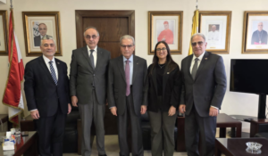 Read more about the article ميشال متى بحث مع رئيس الجامعة اللبنانية الثقافية أوضاع الاغتراب اللبناني
