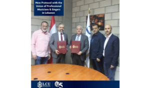 Read more about the article بروتونكول تعاون بين الجامعة اللبنانيّة الكنديّة ونقابة محترفي الغناء والموسيقى