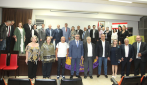 Read more about the article ميشال جبران تويني في جامعة الروح القدس: المثابرة وحدها لا تكفي…