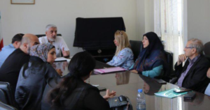 Read more about the article لقاء إعلامي يجمع عدداً من المواقع الإلكترونية برئاسة عبد الهادي محفوظ