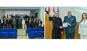 Read more about the article جامعة الروح القدس تخرج ضباطًا في الجيش
